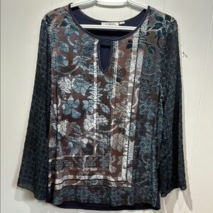 Punt Roma floral Patterned Women's Top